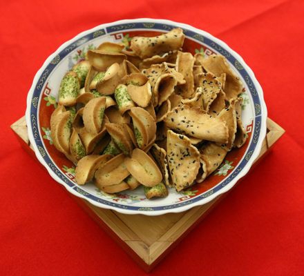 小煎餅(海苔/芝麻) (蛋奶素)